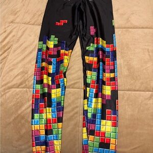 Blackmilk Multicolor Tetris Leggings